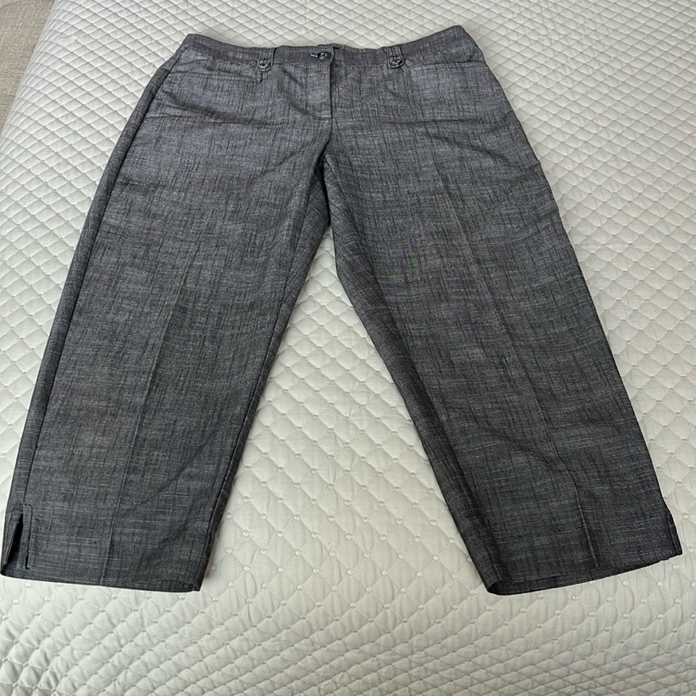 Counterparts Cotton Blend Capri Pants